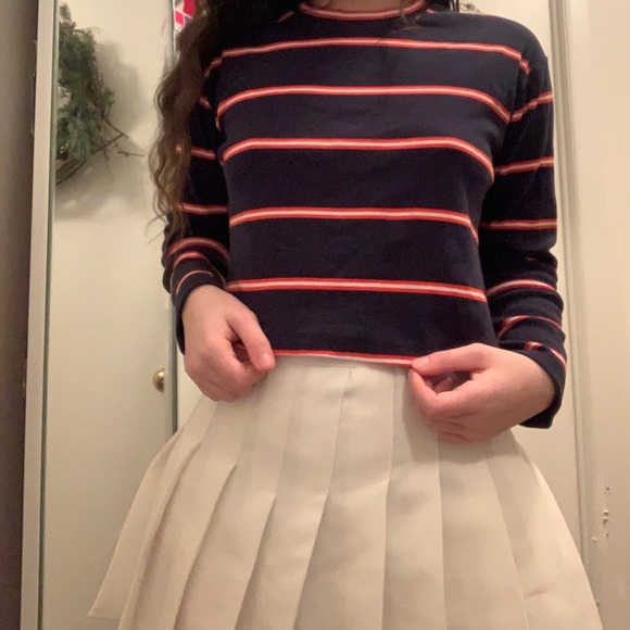 long sleeve stripe top - Picture 1 of 1